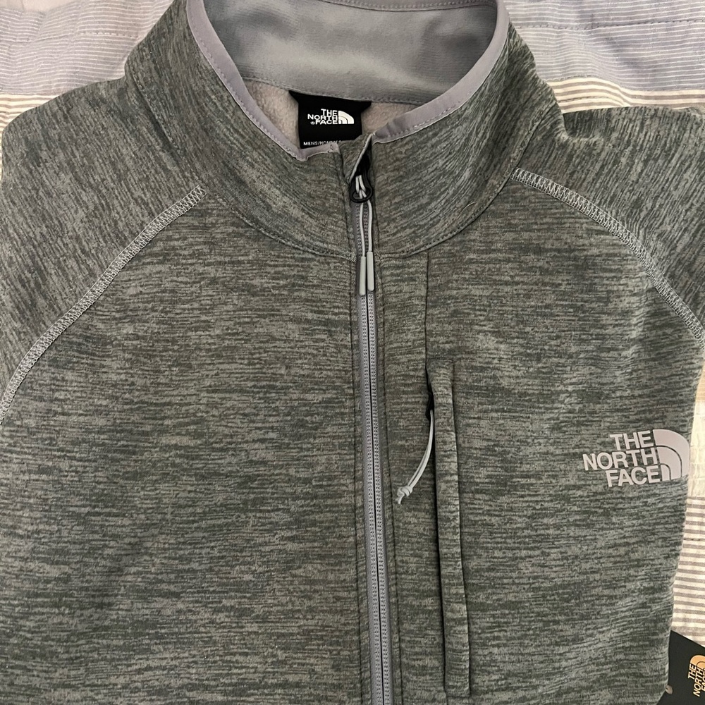 North Face Men's Full Zip Jacket Canyonlands Gray Large NWT